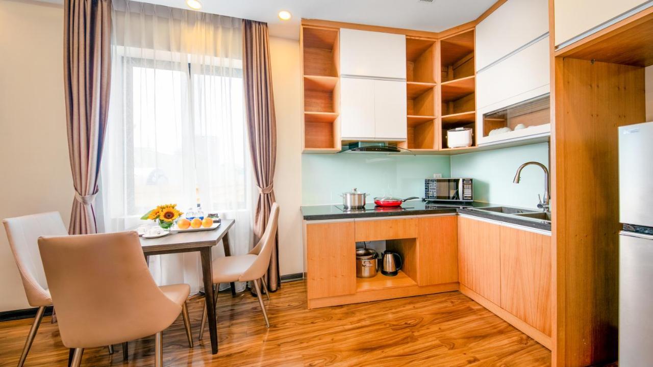 Nesta Serviced Apartment Ly Thuong Kiet Hanoi Buitenkant foto